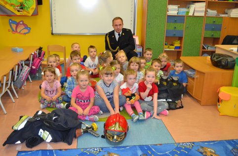 Spotkanie ze strażakiem 